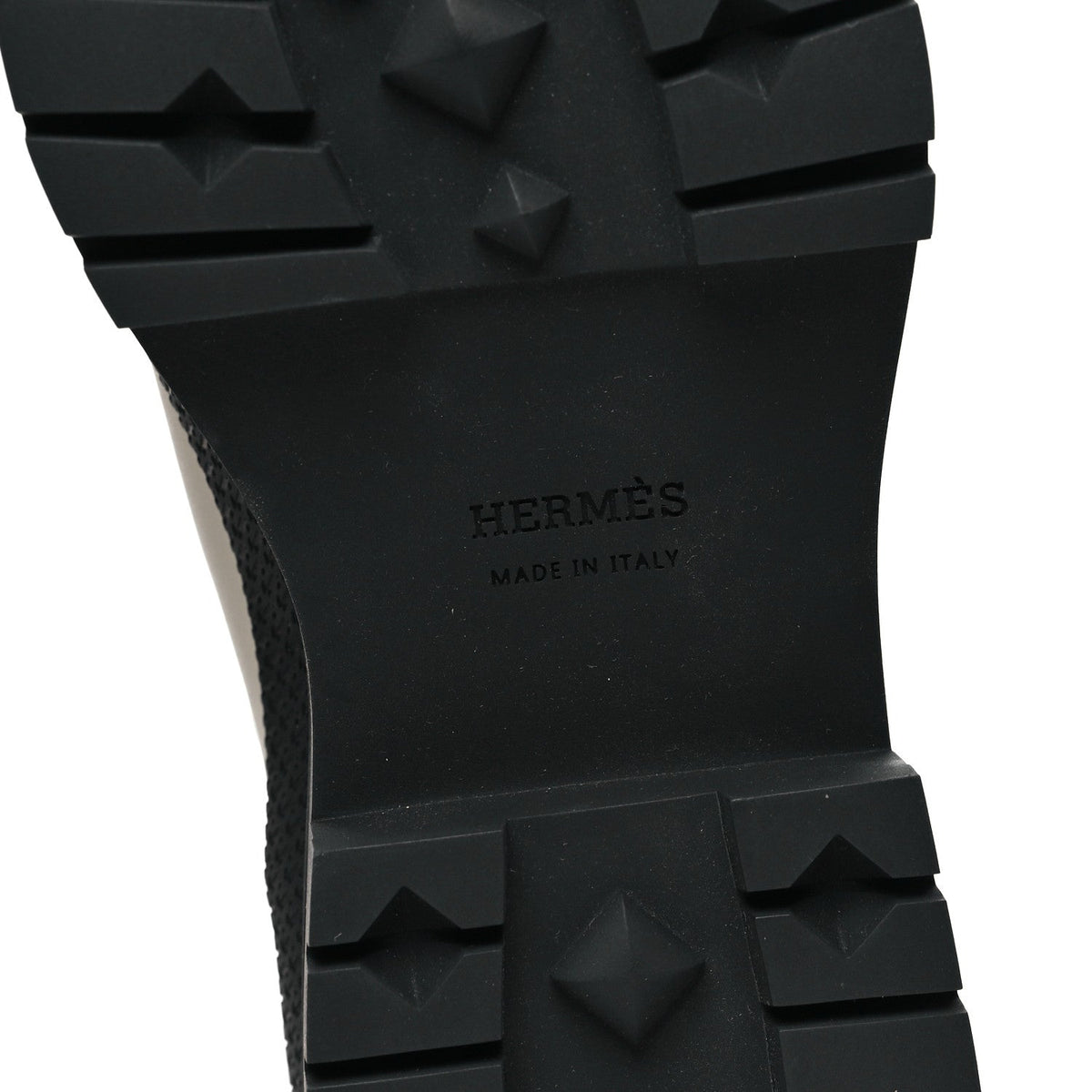 Hermes Goatskin Quilted Women's Fuji Boots 37 Black