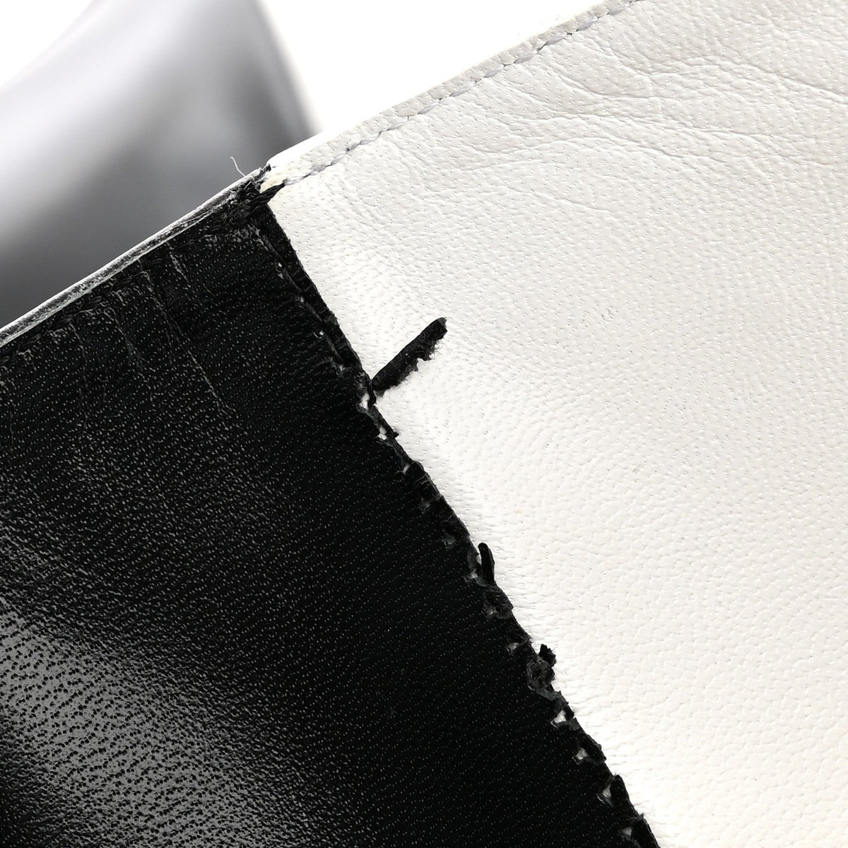 Christian Louboutin Calfskin Women's Astrilarge 100 Knee Boots 37 Black White