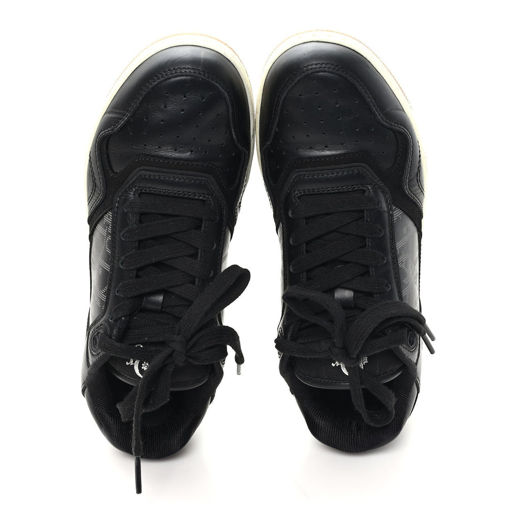 Christian Dior Smooth Calfskin Men's B27 Low Top Sneakers 39 Black Grey