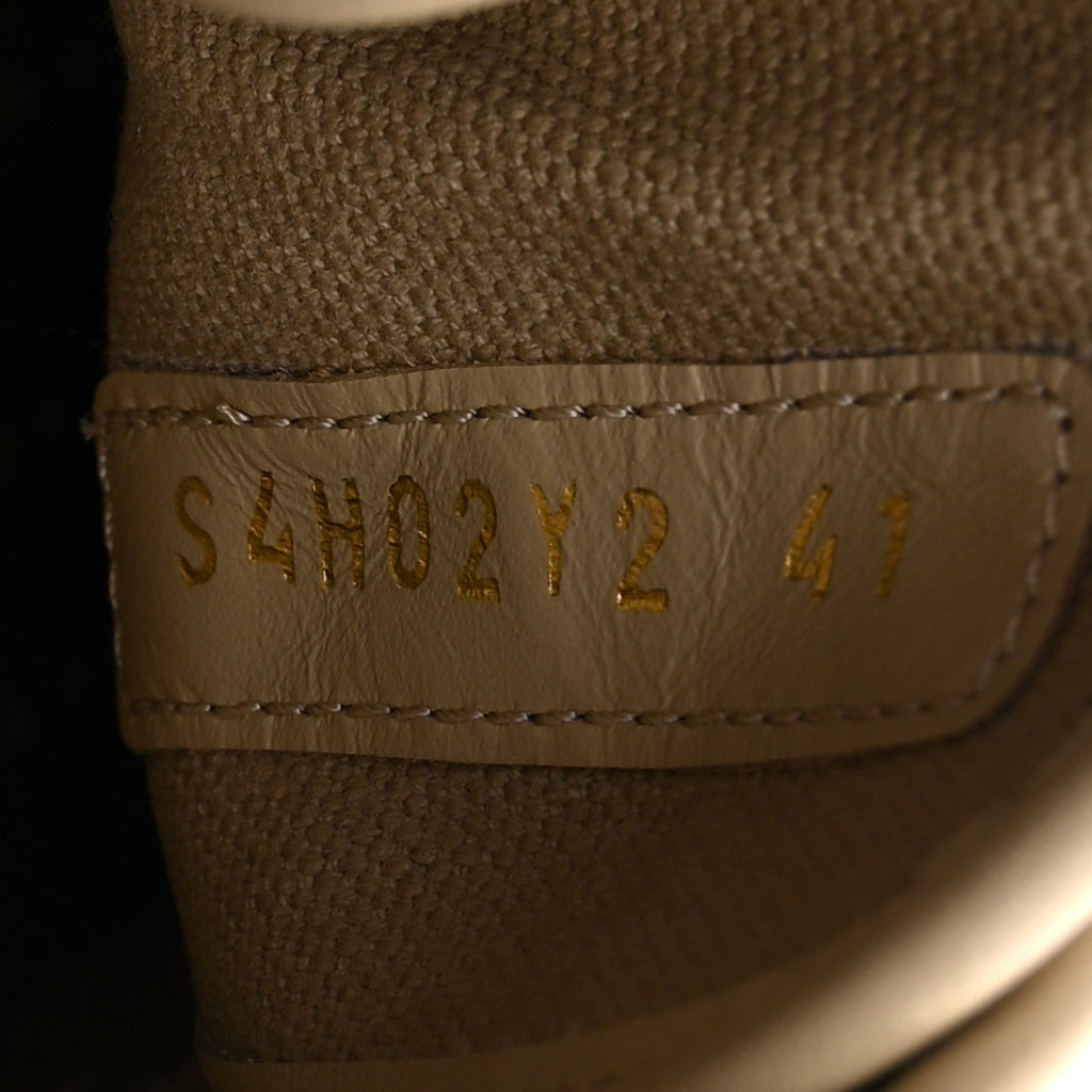 Valentino Garavani Canvas Iconographe VLogo Sneakers 41 Beige