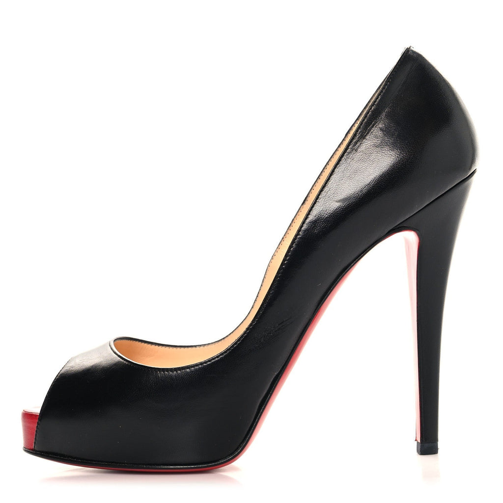 Christian Louboutin Kid Joli Dune 120 Women's Pumps Black