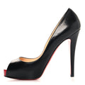 Christian Louboutin Kid Joli Dune 120 Women's Pumps Black