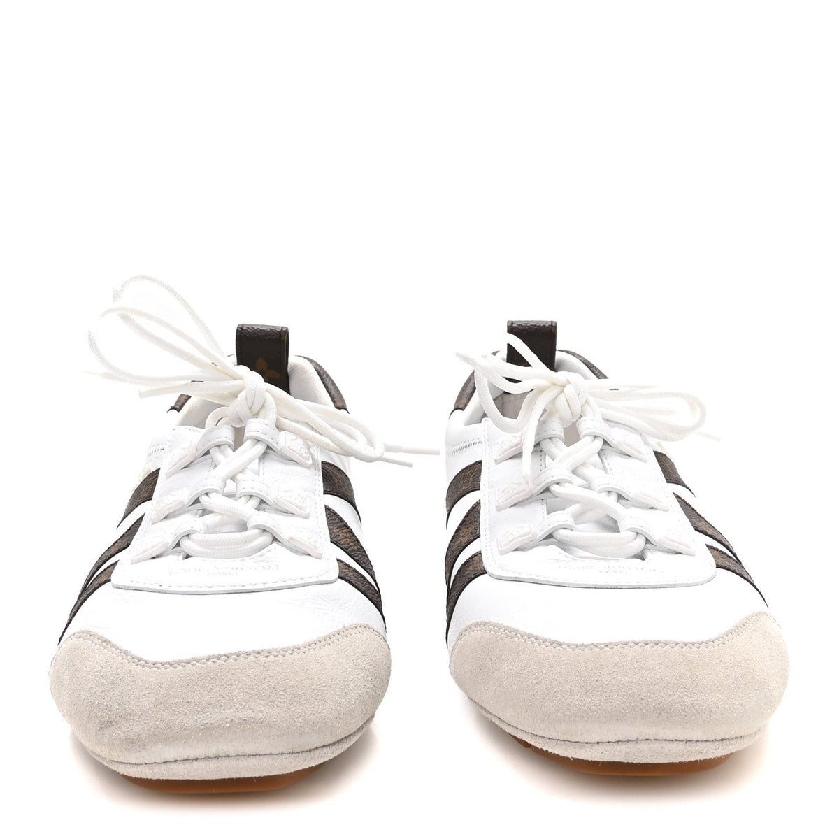 Louis Vuitton Monogram Calfskin Women's LV Sneakerina Sneakers 37 White