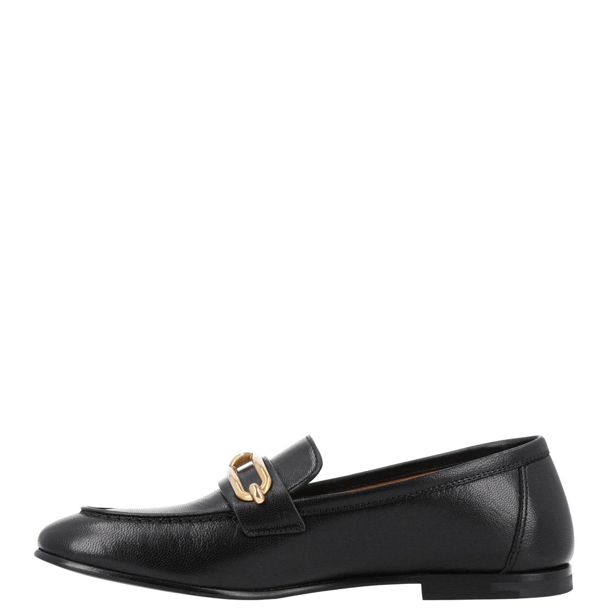Hermes Calfskin Women's Colette Loafers 35 Black