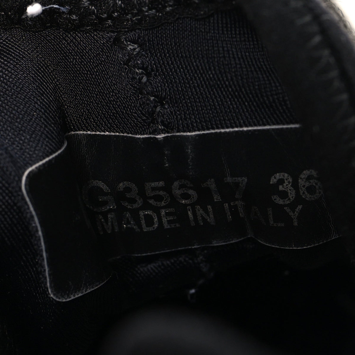 Chanel Velvet Calfskin Mixed Fibers Women's CC Sneakers 36 Black
