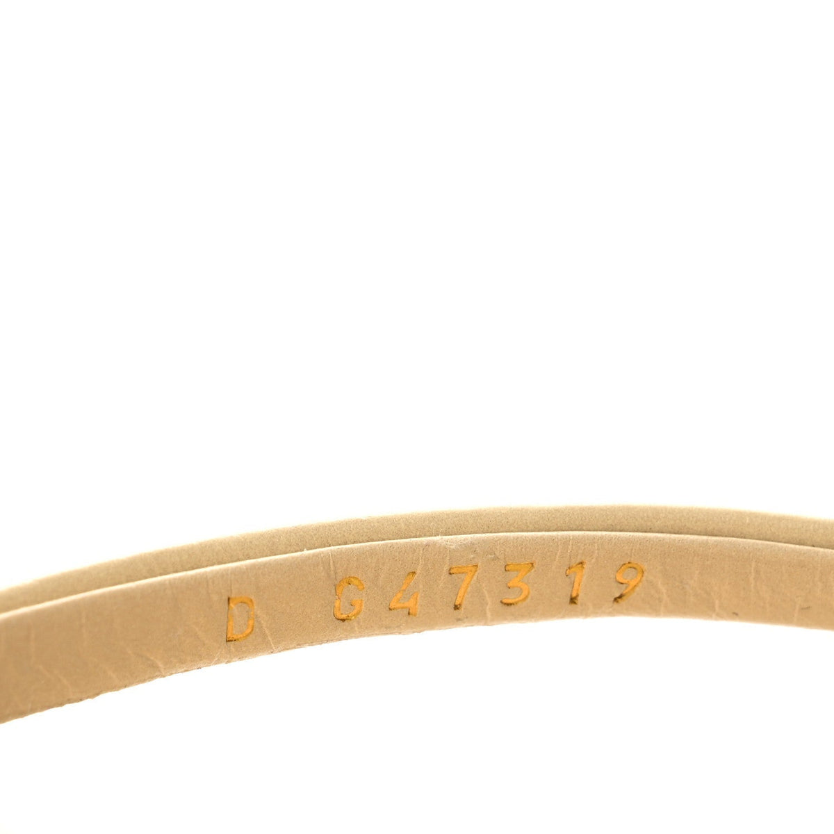 Chanel Goatskin CC Times Square Women's Thong Sandals Beige