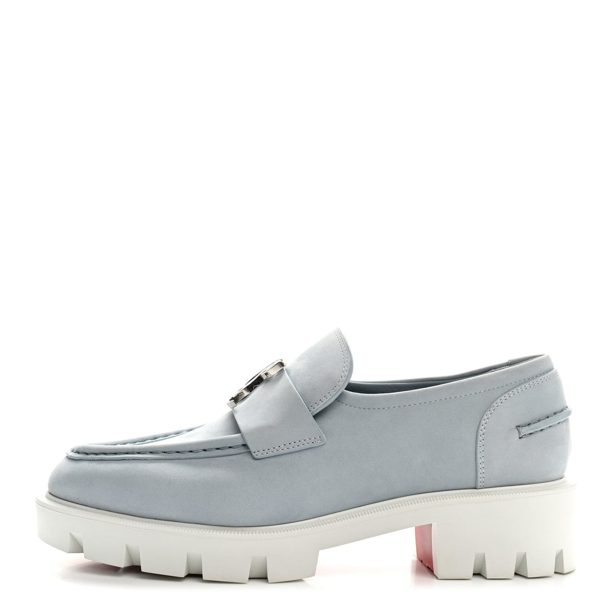 Nubuck Cl Moc Lug Flat Loafers Mineral