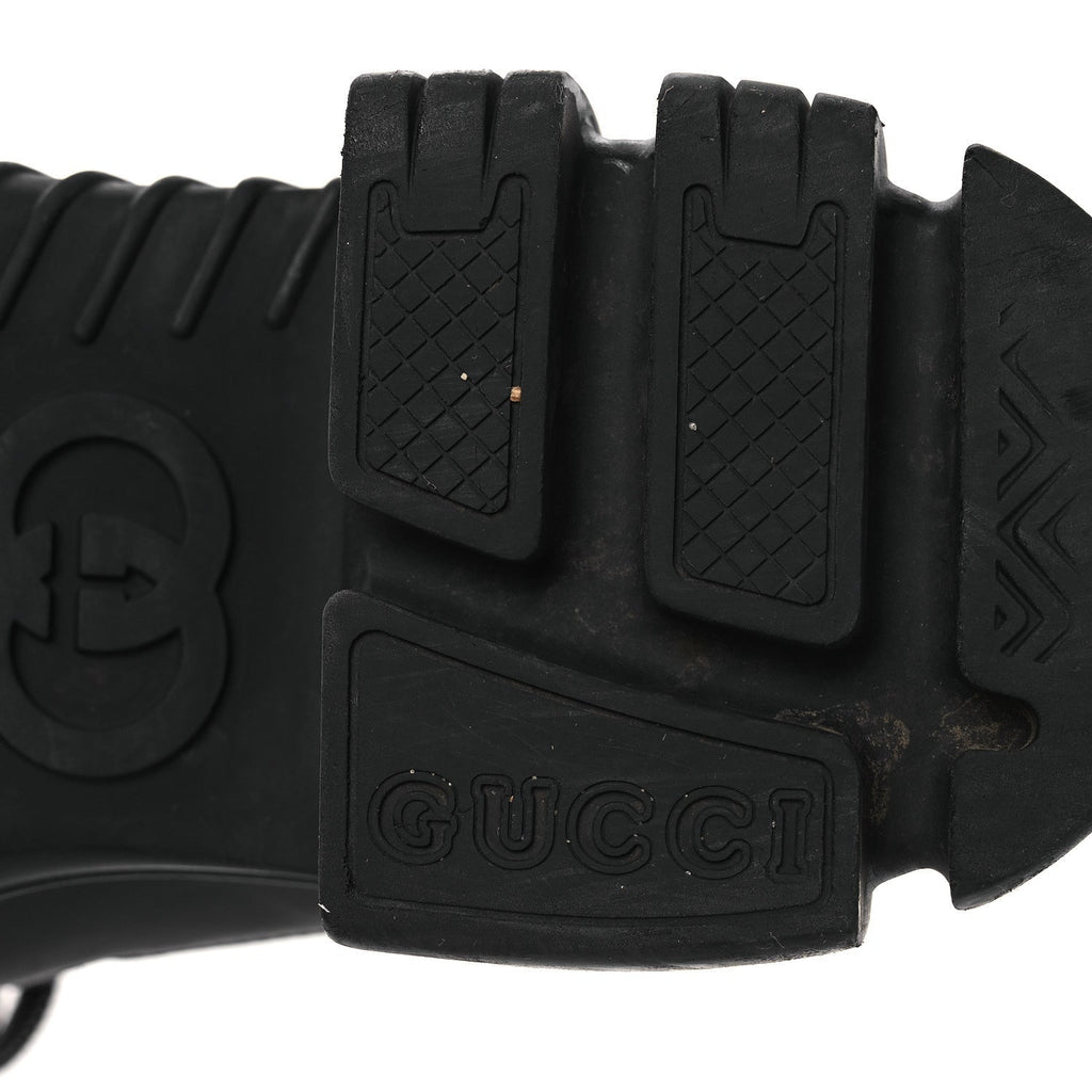 Gucci Calfskin Web Women's Interlocking G Boots 38 Black