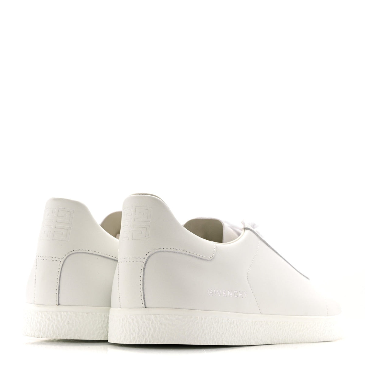Givenchy Calfskin Women's Urban Street Town Sneakers 43 White