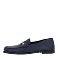 Louis Vuitton Grained Calfskin Women's Ivy Loafers 40.5 Navy Blue
