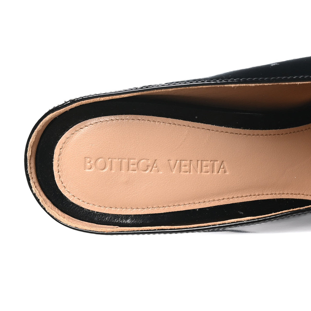 Bottega Veneta Latex Women's Rocket Mule Pumps 37 Black