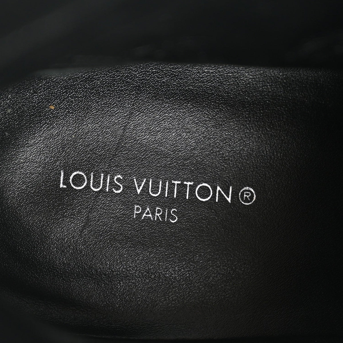 Louis Vuitton Suede Calfskin Monogram Women's Laureate Desert Boots 36 Black