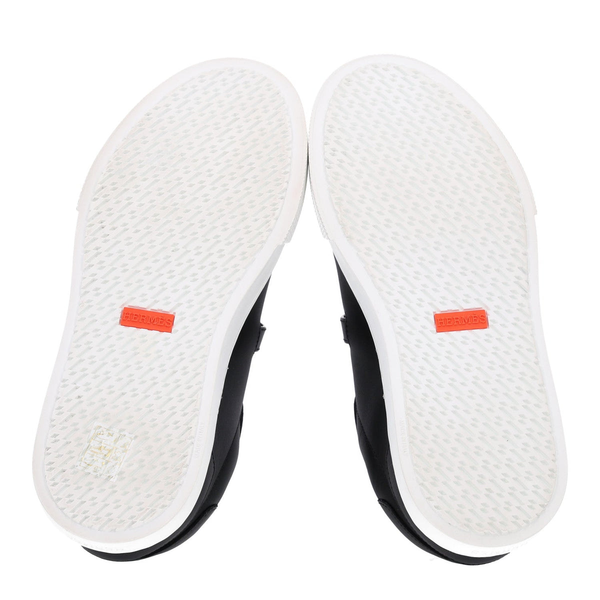 Hermès Calfskin Women's Day Sneakers 37 Black