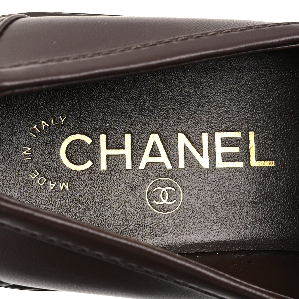 Chanel Lambskin Quilted CC Turnlock Women's Loafers