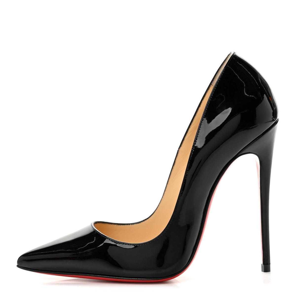 Christian Louboutin Patent Women's So Kate 120 Pumps 36 Black