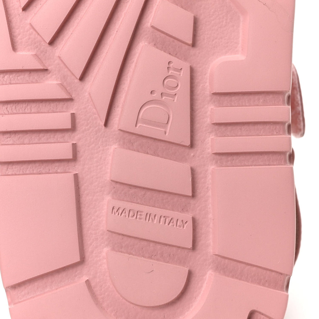 Christian Dior Lambskin Women's Dioract Sandals 39.5 Pink