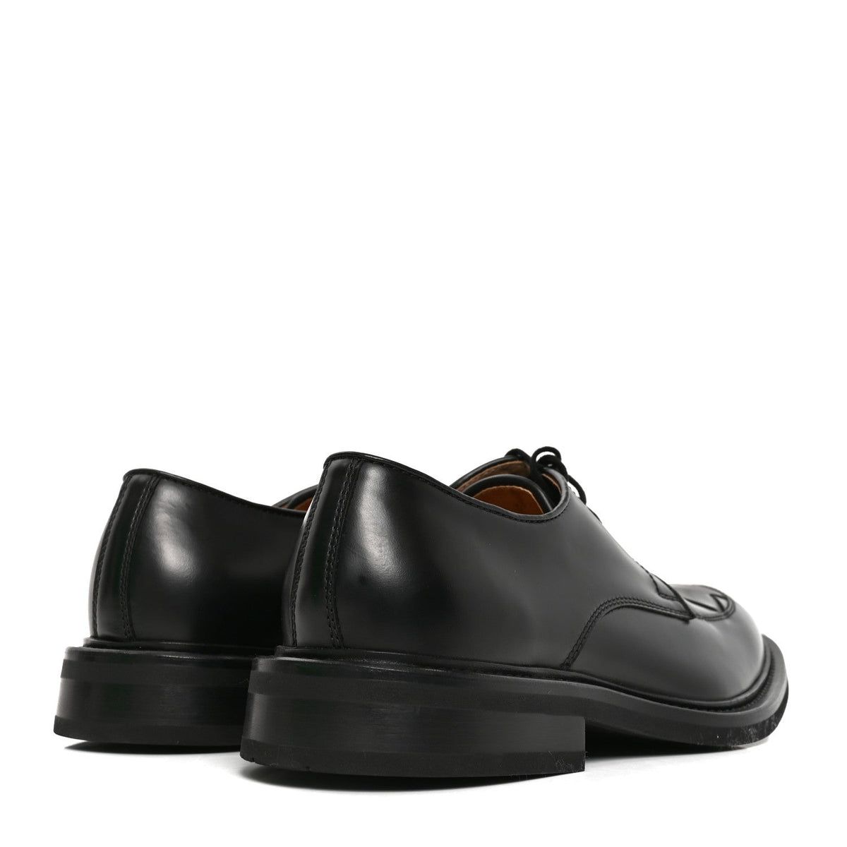 Bottega Veneta Nappa Intrecciato Men's Lagoon Shoes 43.5 Black