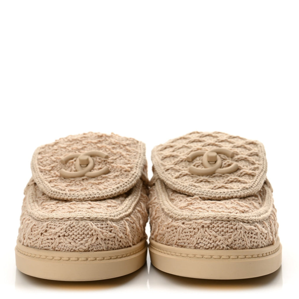 Chanel Quilted CC Turnlock Women's Mules