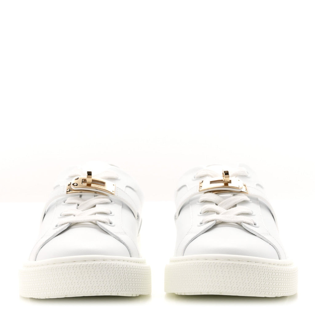Hermes Calfskin Women's Day Sneakers White