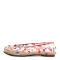 Maison Margielapvc Confetti Printed Tabi Ballerina Flats Multicolor