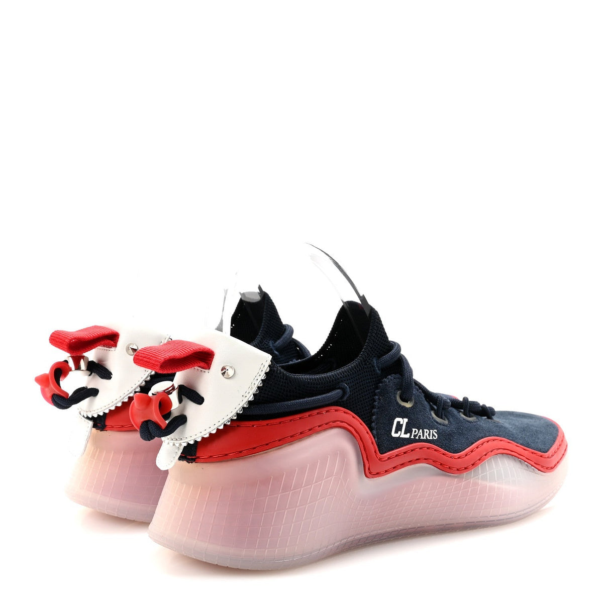Christian Louboutin Suede Women's Arpoador Donna Sneakers 40 Marine