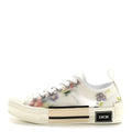 Technical Canvas Floral B23 Low Top Sneakers White Multicolor