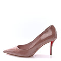Christian Louboutin Patent Women's Miss Z 80 Pumps 38.5 Vintage Rose