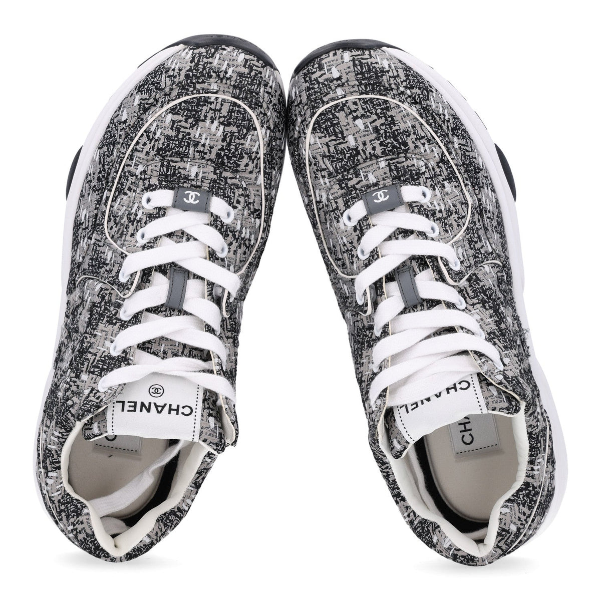 Chanel Tweed CC Men's Sneakers