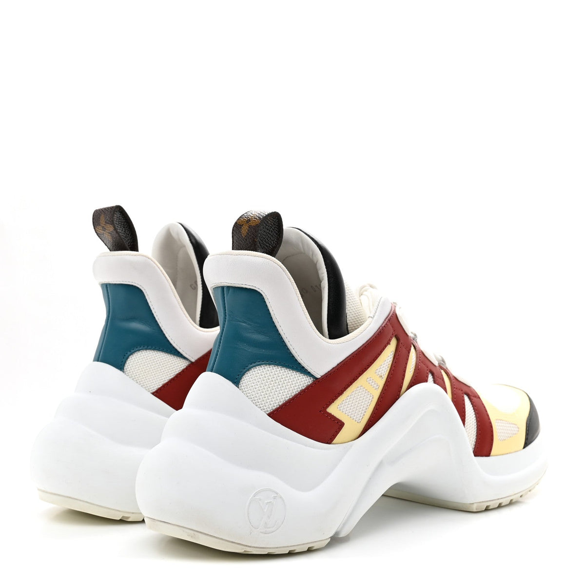 Louis Vuitton Calfskin Women's LV Archlight Sneakers 40.5 Terracotta
