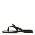 Calfskin Miss Sandals Black