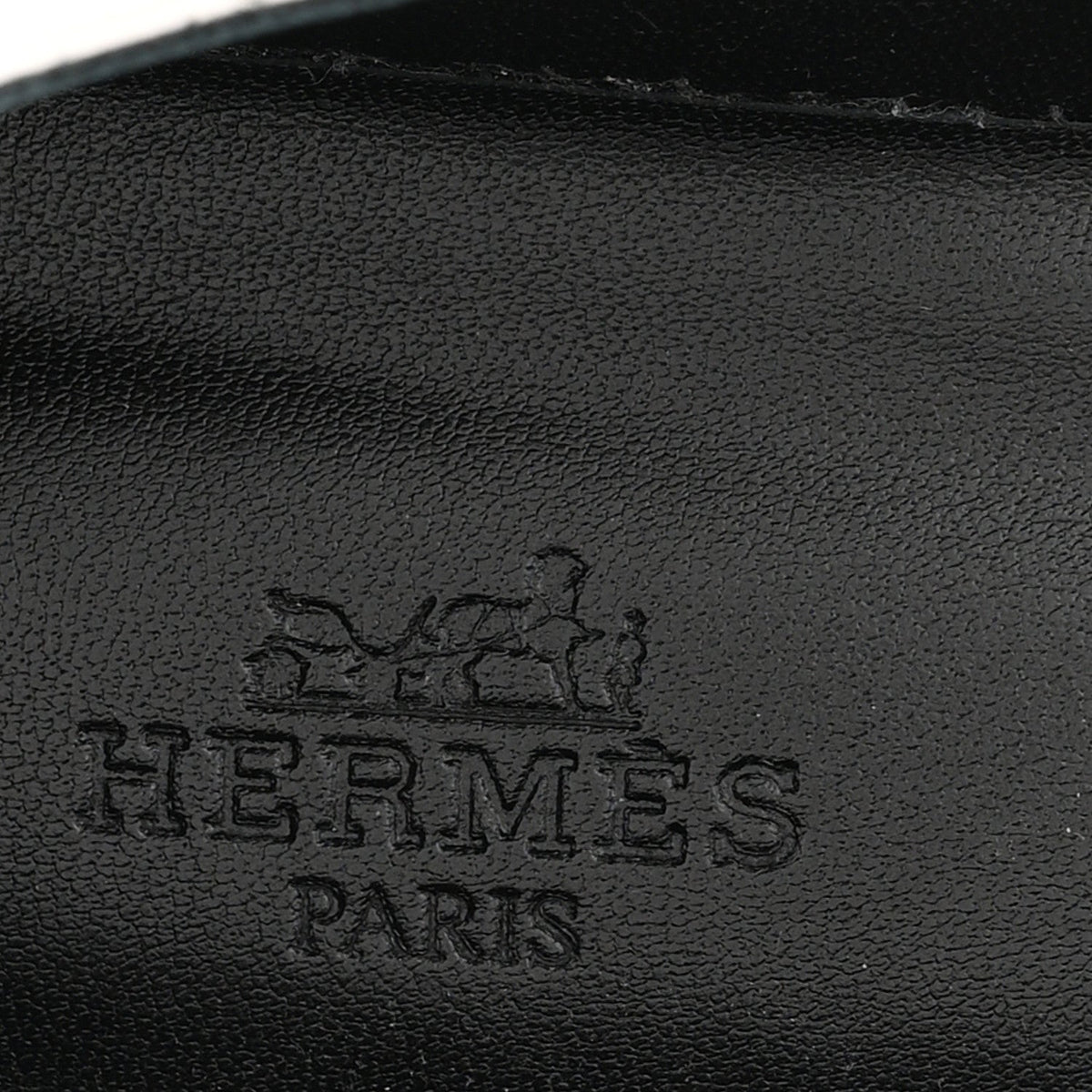 Hermes Calfskin Women's Kelly Ballet Flats 37.5 Gris Clair