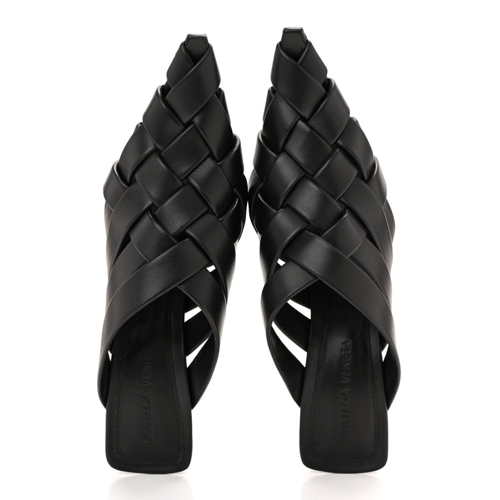 Bottega Veneta Nappa Women's Lagoon Alfie Pumps 35 Black