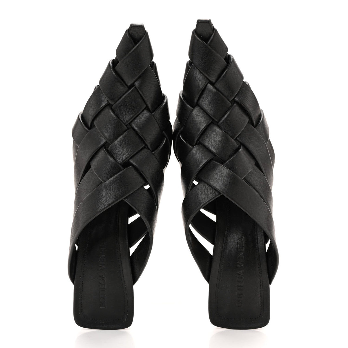 Bottega Veneta Nappa Women's Lagoon Alfie Pumps 35 Black