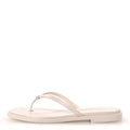 Goatskin CC Times Square Thong Sandals Beige