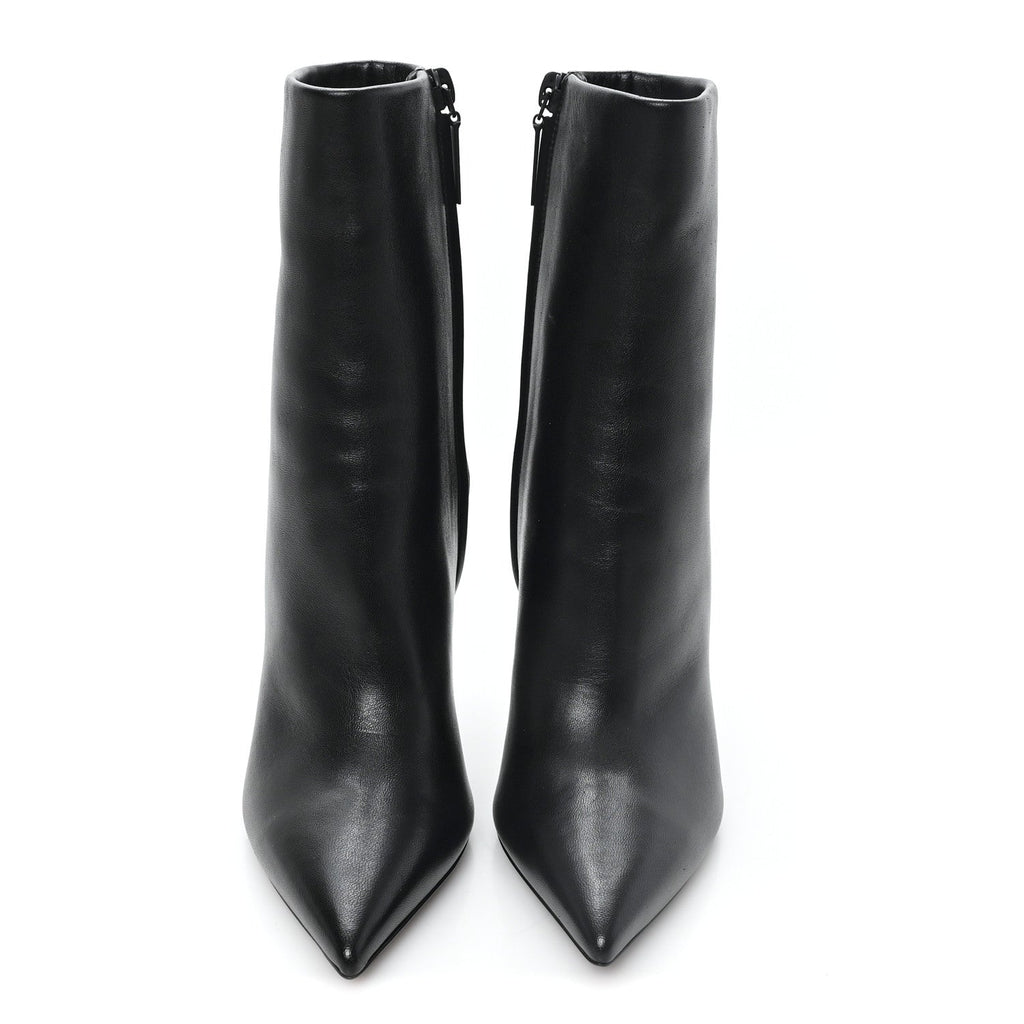 Saint Laurent Nappa Women's Vendome Opyum Ankle Boots 36 Black