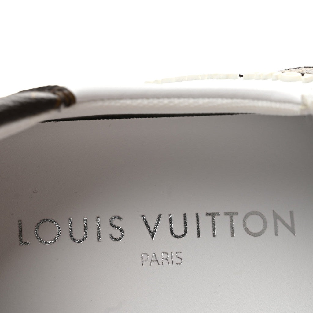 Louis Vuitton Monogram Calfskin Women's LV Sneakerina 37 White