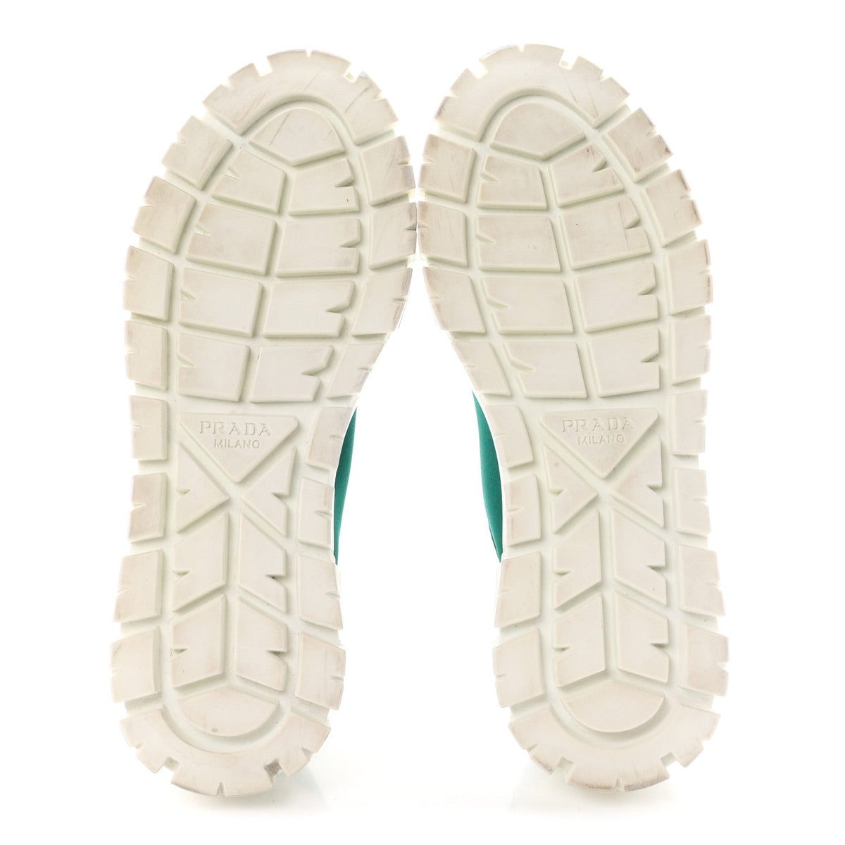 Prada Re-Nylon Gabardine Triangle Logo Double Wheel 50mm Women's Sneakers Assenzio