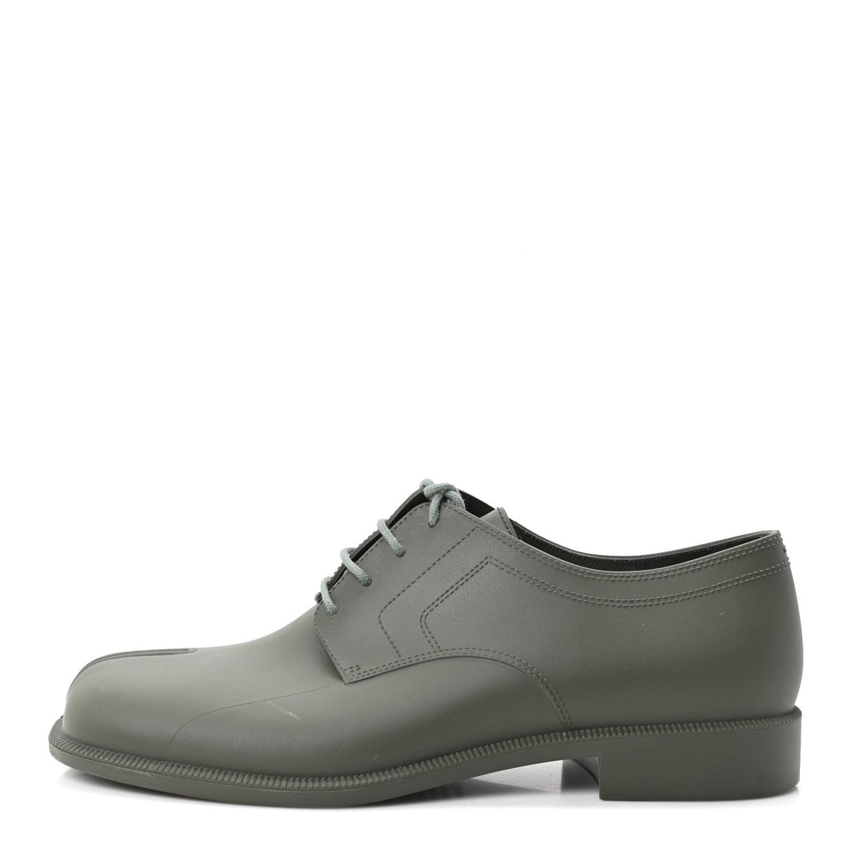 Maison Margiela PVC Tabi Lace-Ups Derby 41 Green