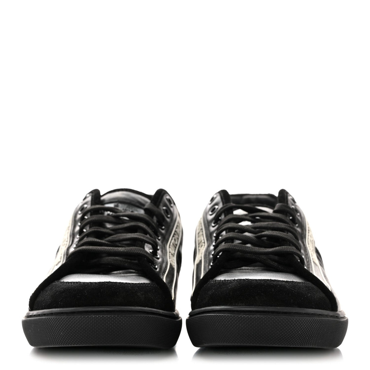 Louis Vuitton Calfskin Men's Cosmos Sneakers 8 Black