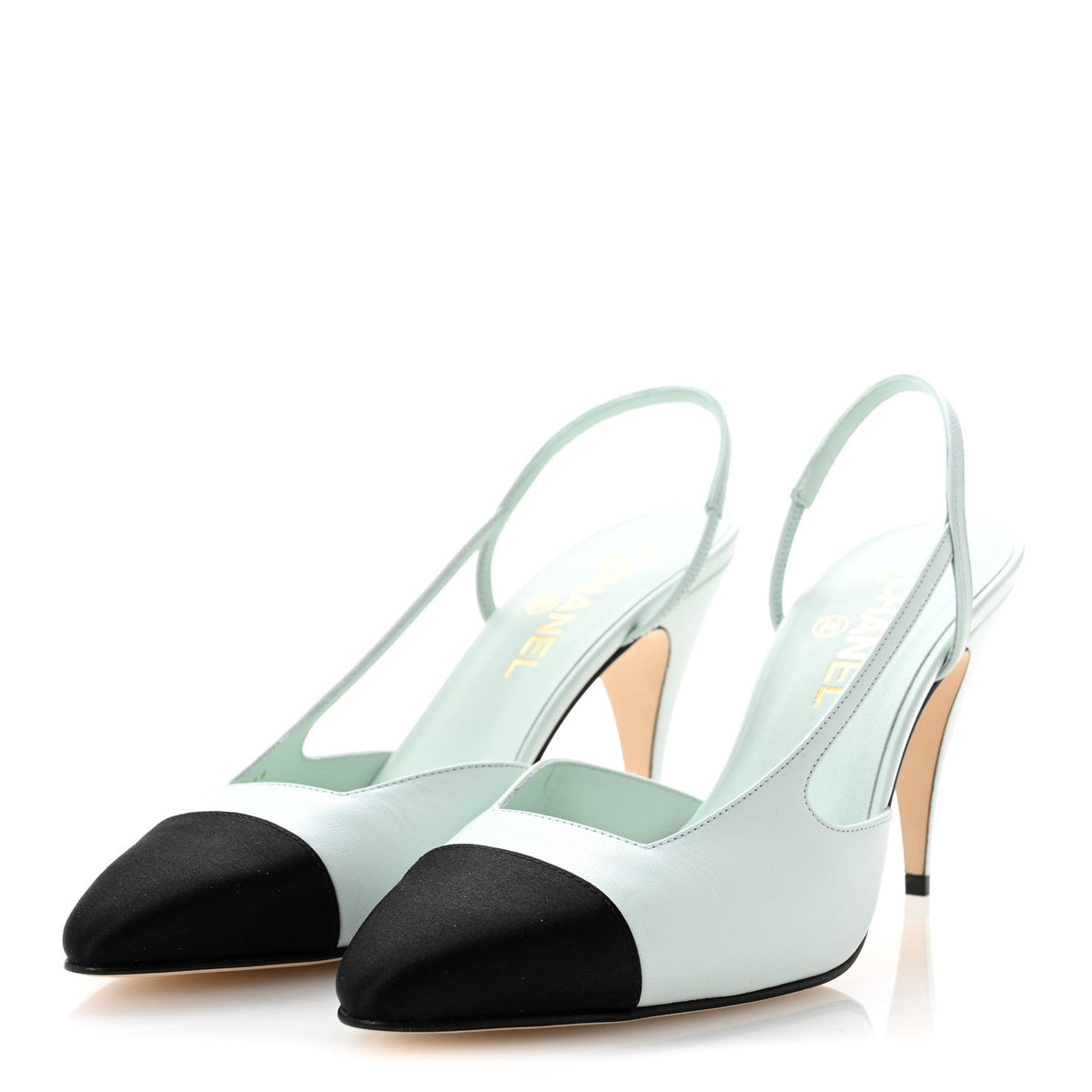 Chanel Cap Toe Slingback Women's Shoes
