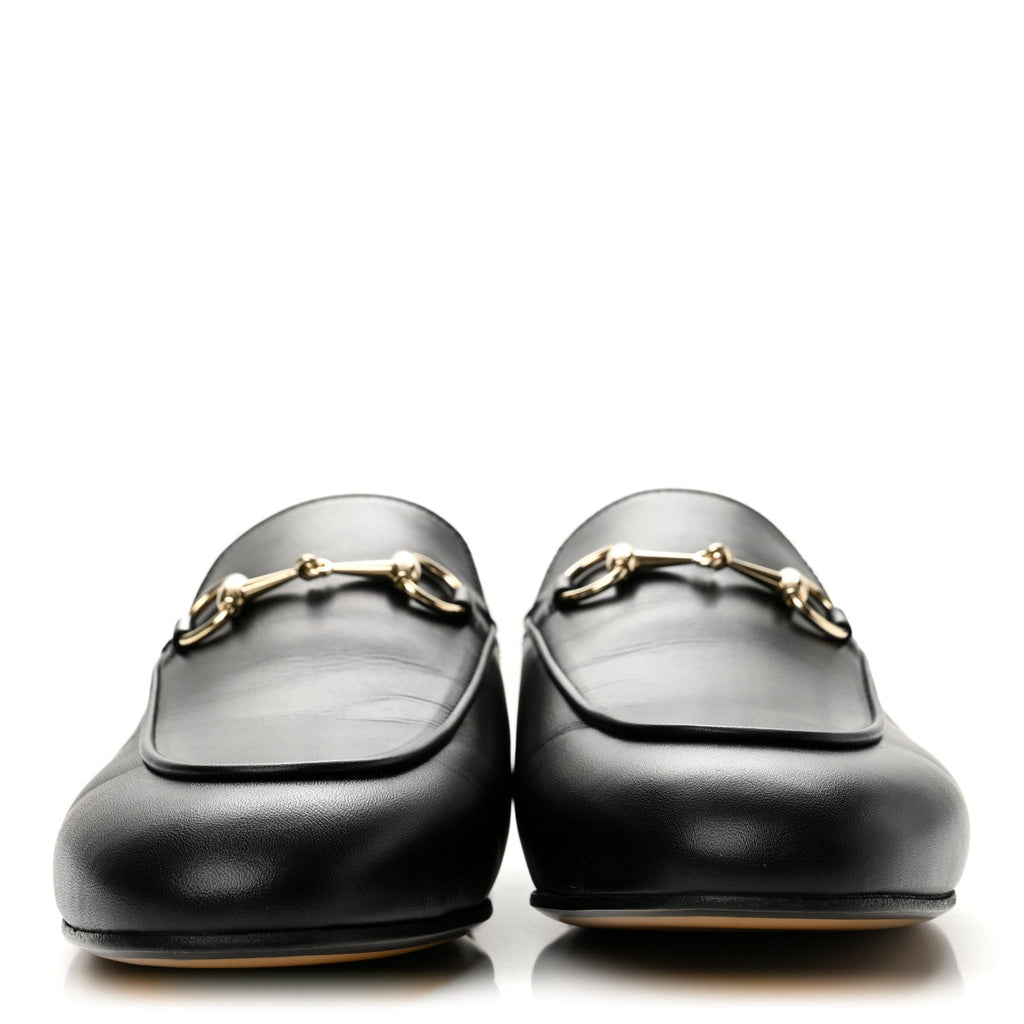 Gucci Calfskin Women's Princetown Slippers 39 Black