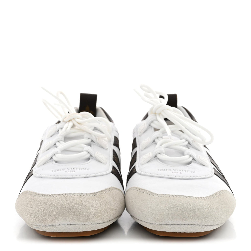Louis Vuitton Monogram Calfskin Women's LV Sneakerina 38 White