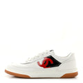 Calfskin Patent CC Sneakers White Black Red