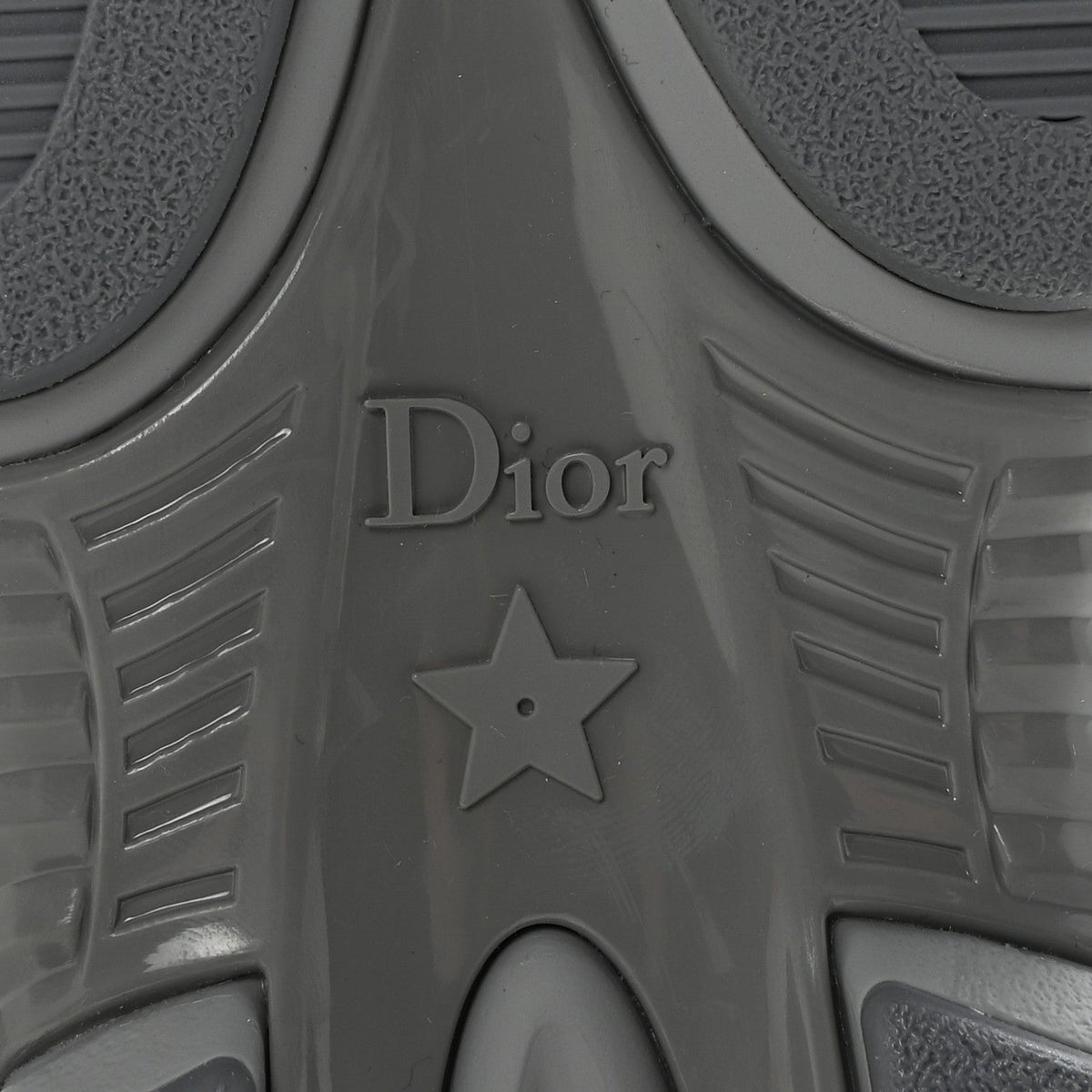 Christian Dior Technical Mesh Women's Dior Chrono Sneakers 38 Silver