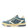 Gucci Denim Women's Re-Web Sneakers 40 Light Blue