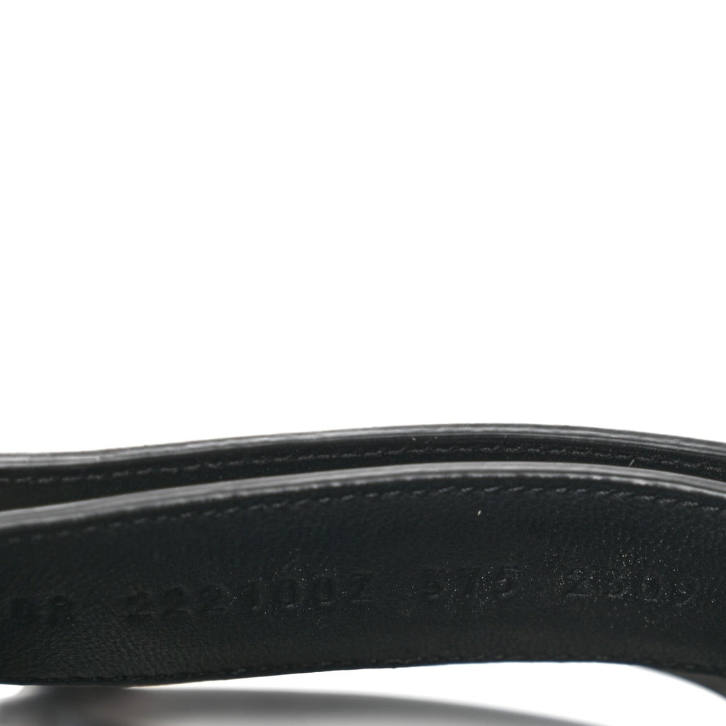 Hermès Calfskin Women's Chypre Sandals 37.5 Black