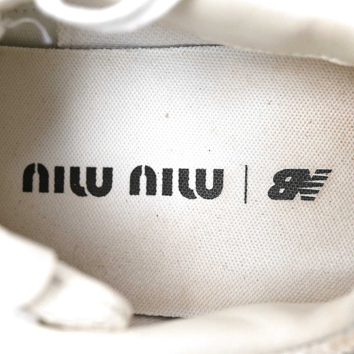 Miu Miu Suede Women's x New Balance 530 SL Sneakers 37 White