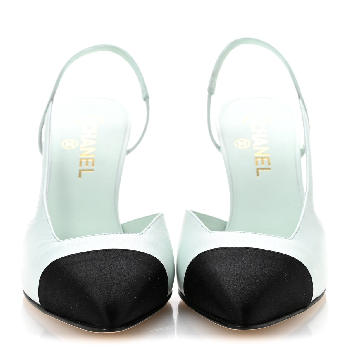 Chanel Cap Toe Slingback Women's Shoes