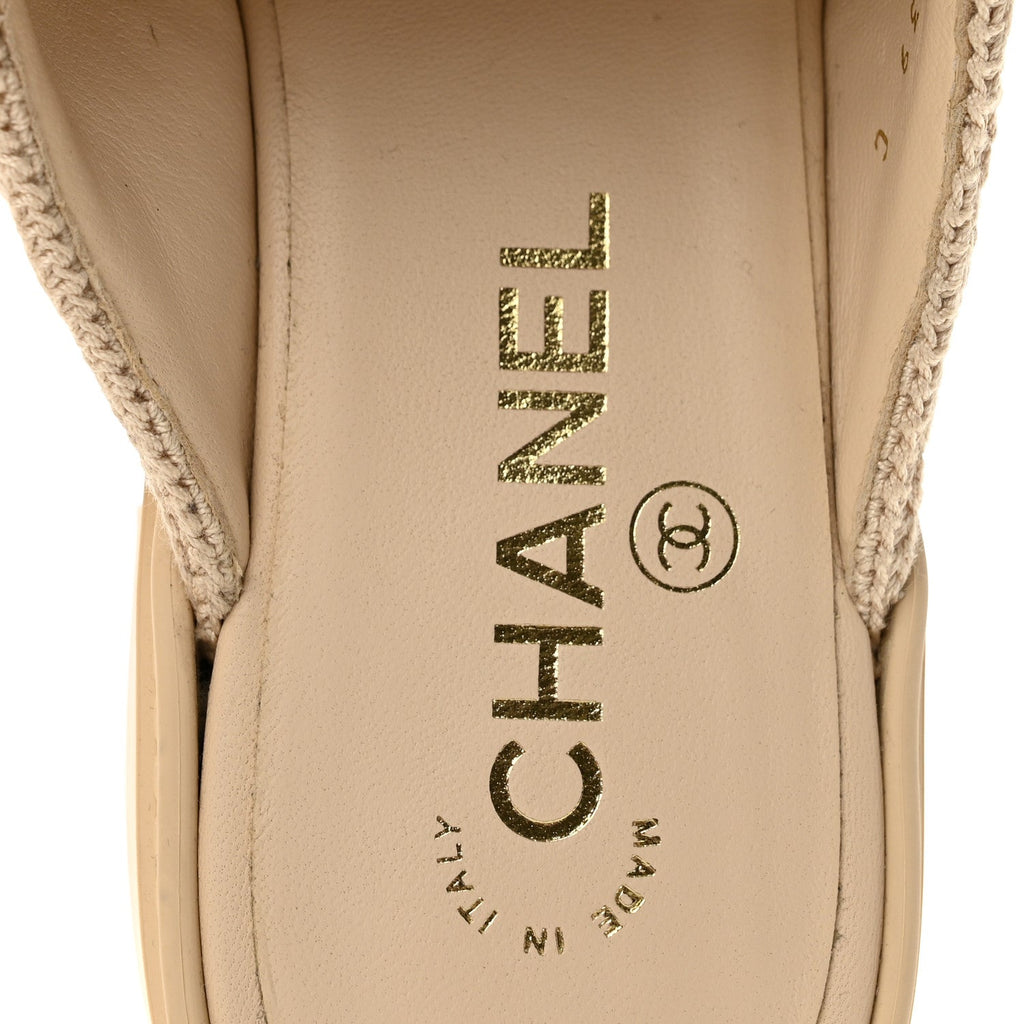 Chanel Quilted CC Turnlock Women's Mules