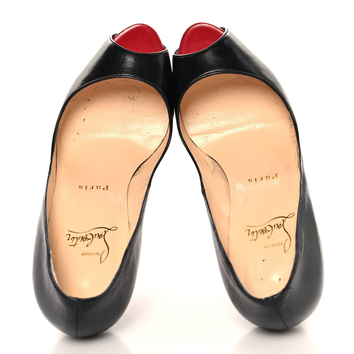 Christian Louboutin Kid Joli Dune 120 Women's Pumps Black